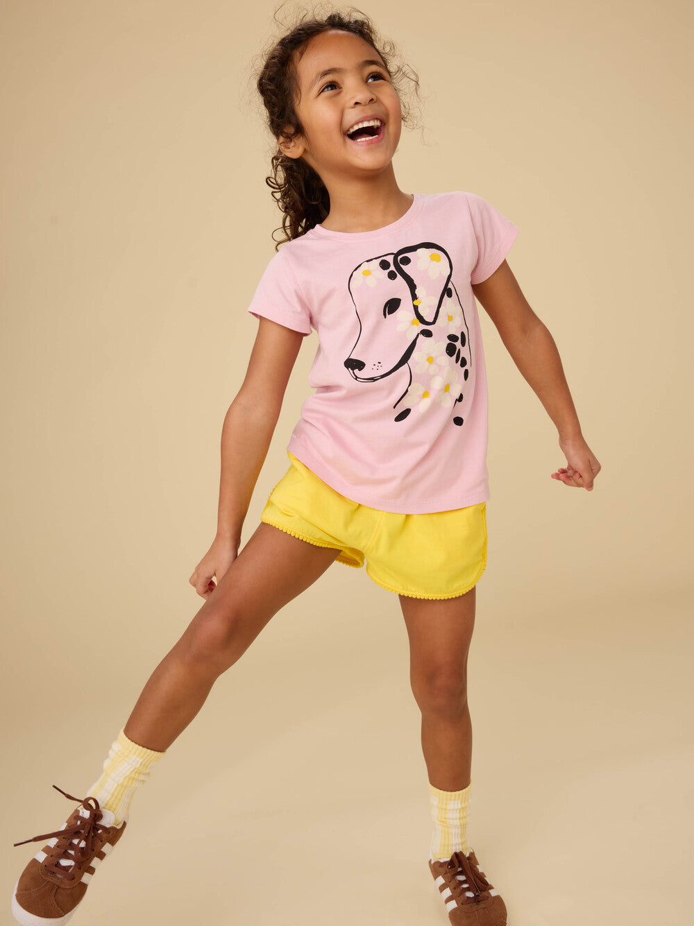 Pom-Pom Shorts - Forsythia