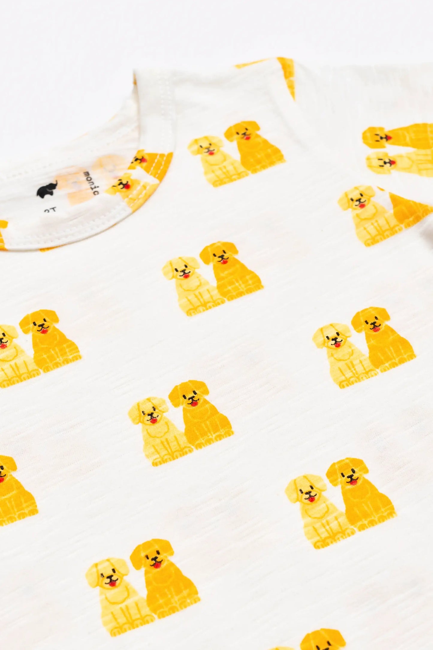 Toddler/Baby Short Sleeve Crewneck Tee- Puppy BFFs