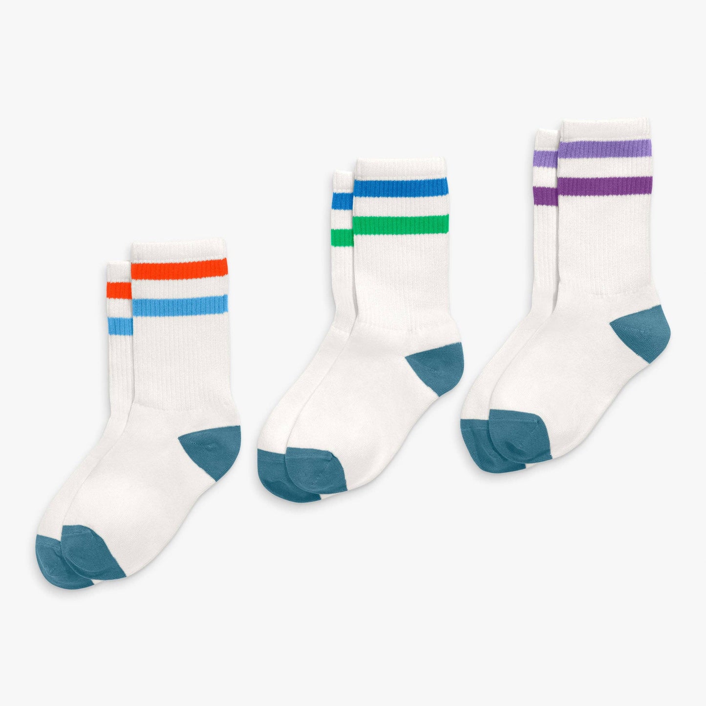 Kids athletic sock 3-pack