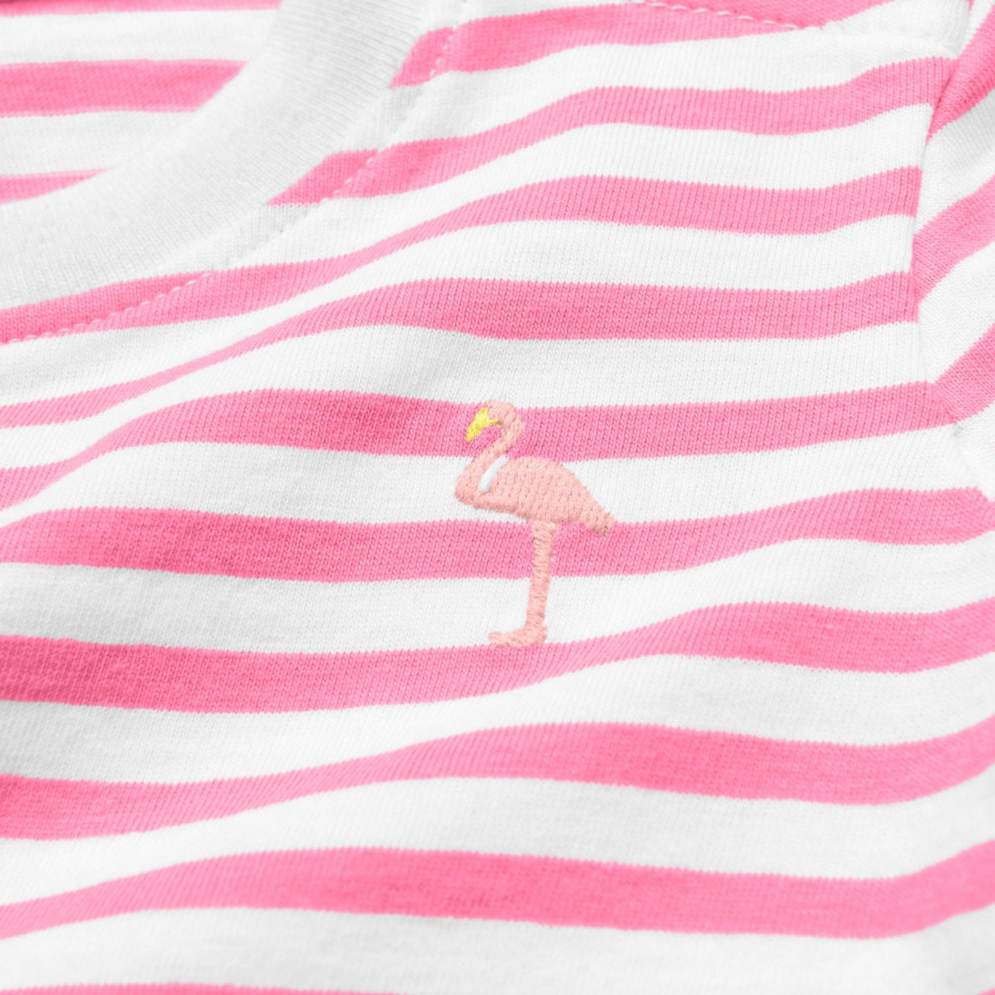 Baby embroidered stripe tee
