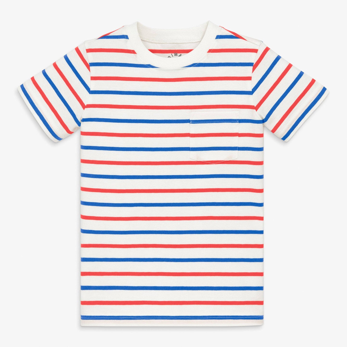 Kids pocket tee in stripe