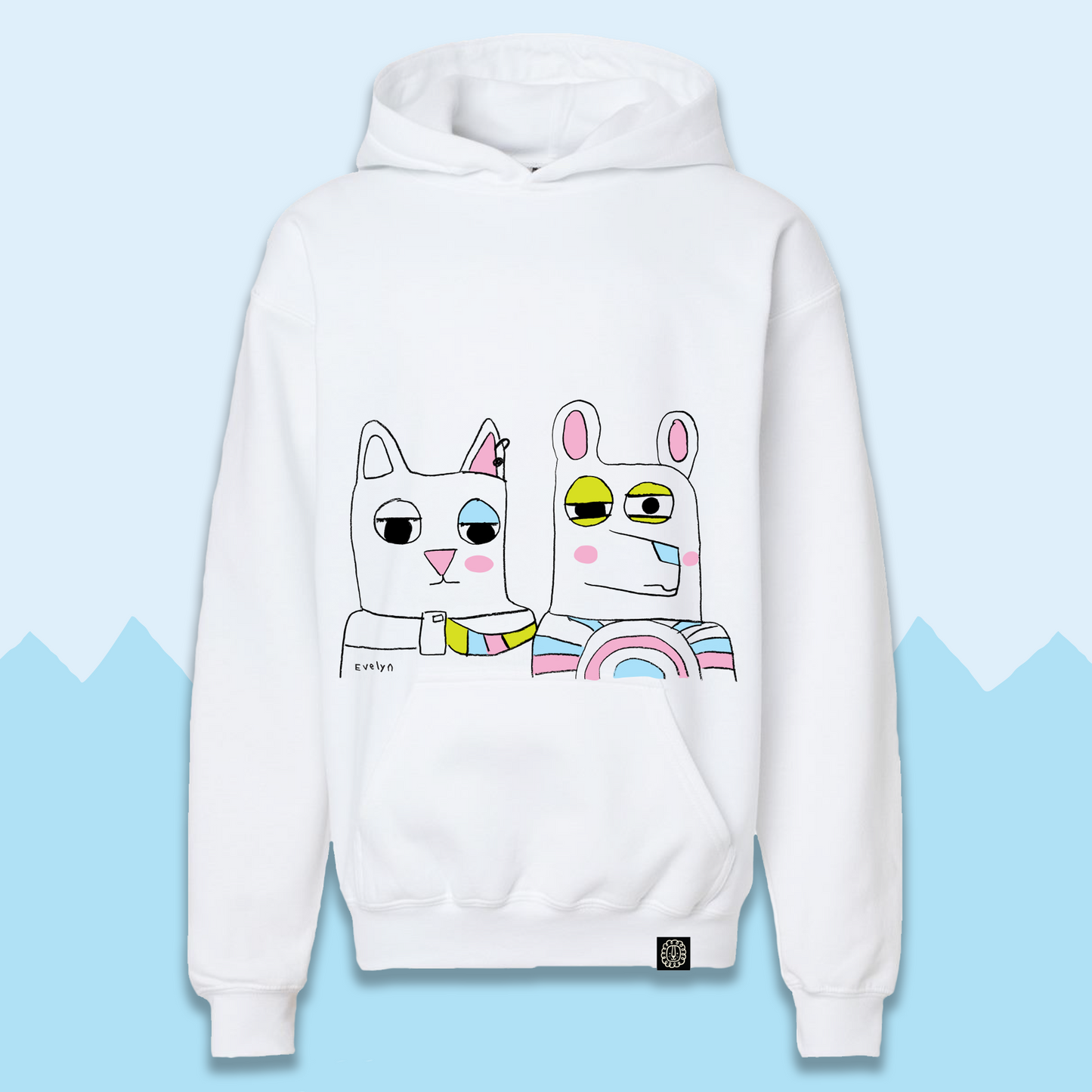 Cosmic Gothic Pocket Hoodie