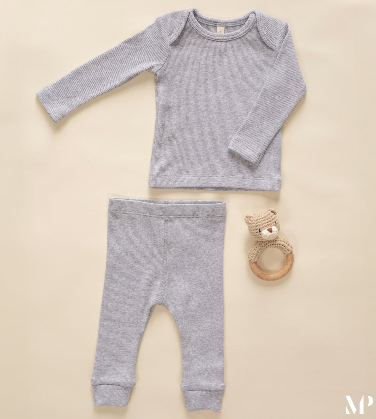 Ribbed Tee and Legging Set