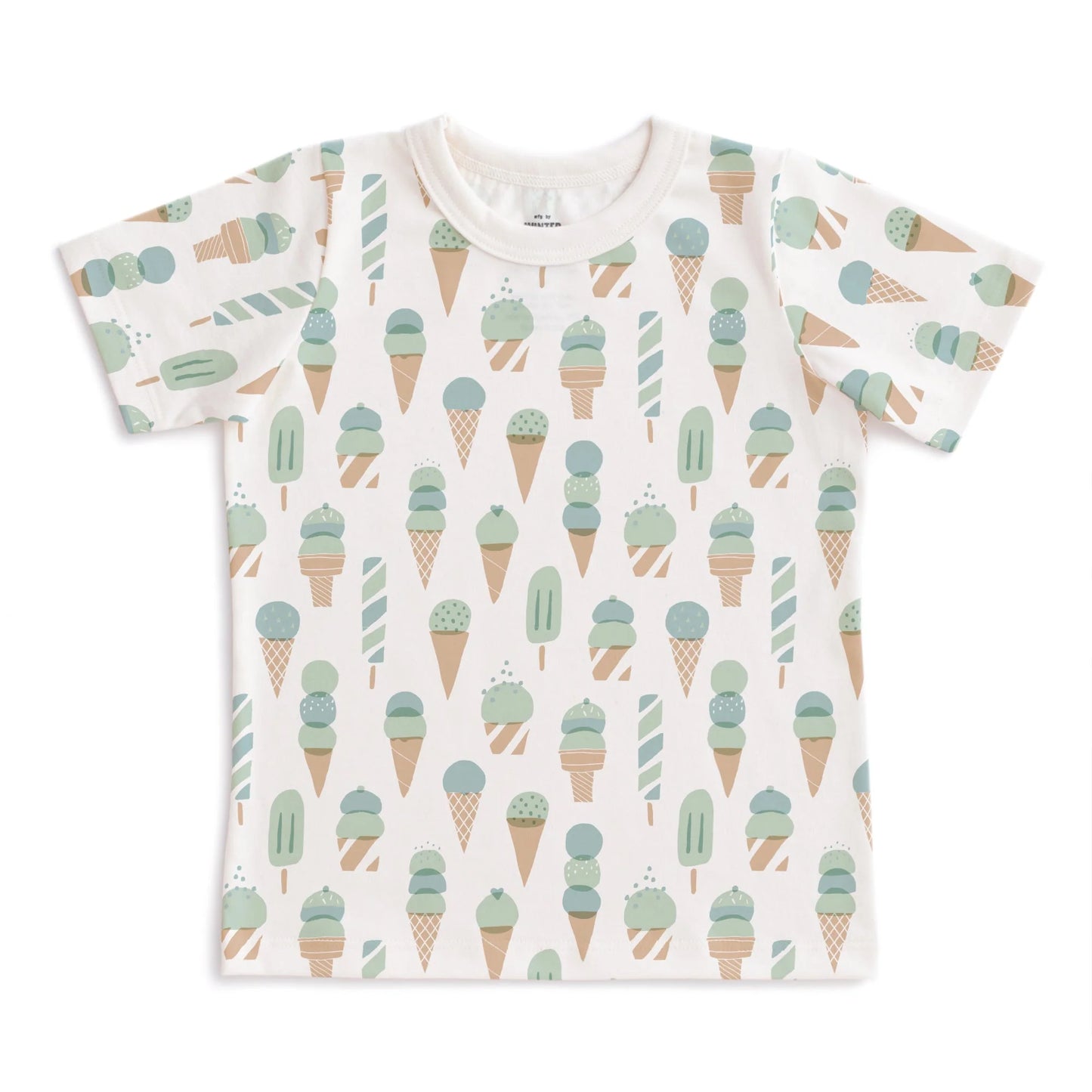 Ice Cream Mint & Blue Tee