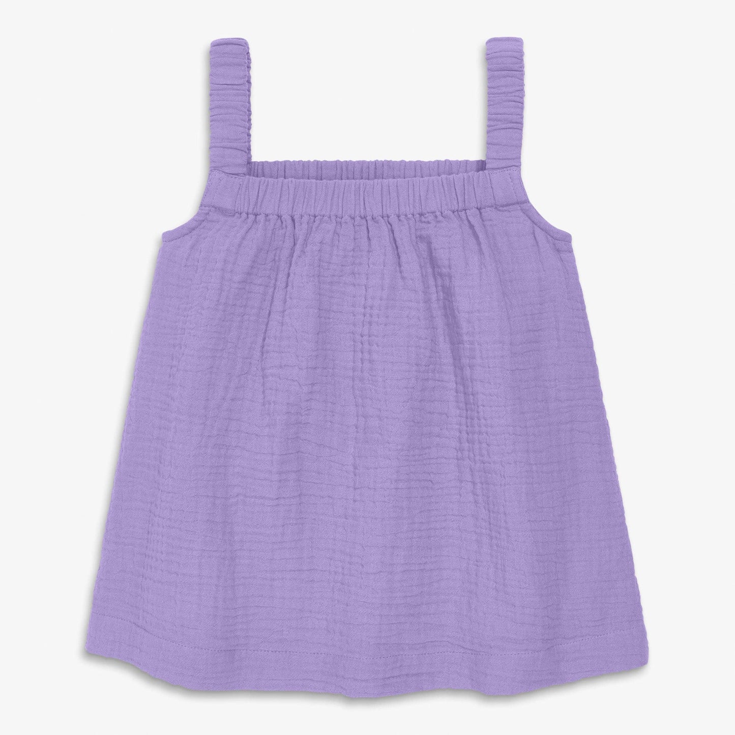 Kids cotton gauze tank