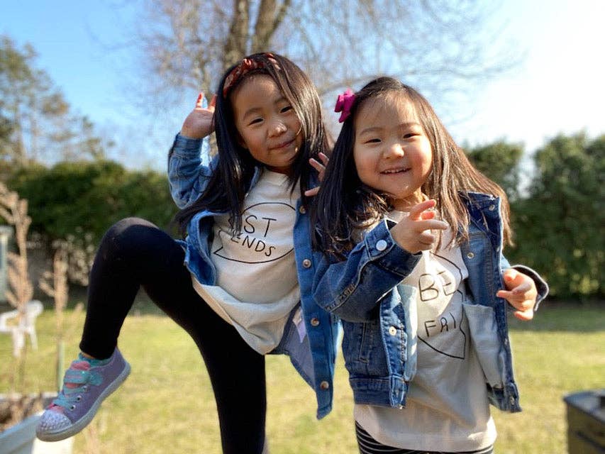 BFF, Best Friends Kids T-Shirt (Set of two)