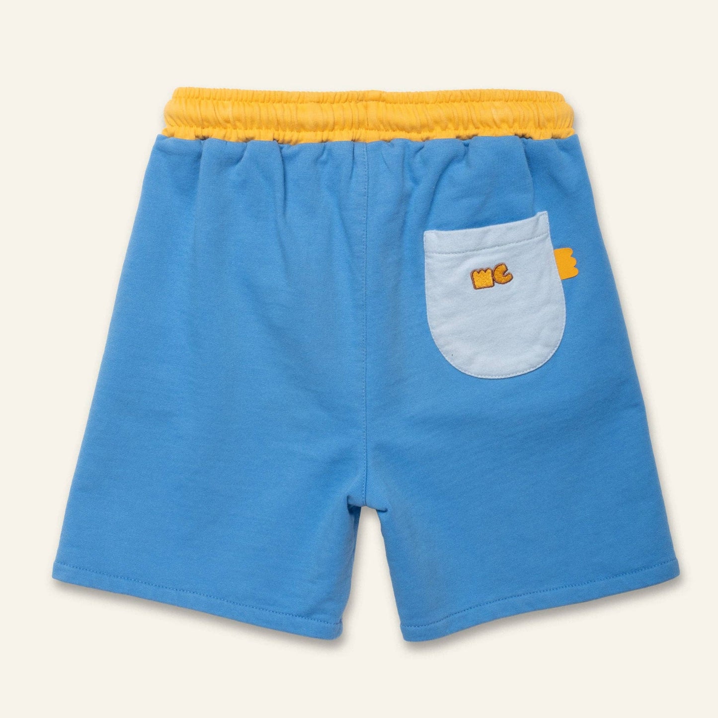 Recycled Cotton Colorblock Short