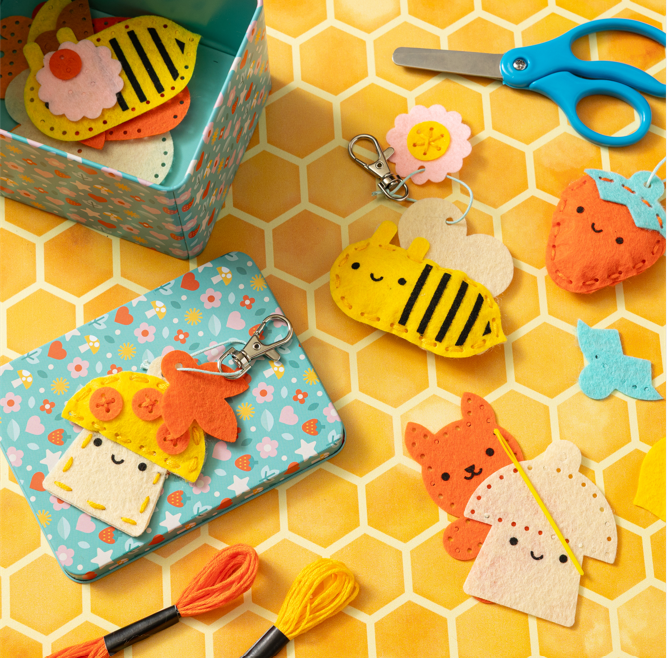 Mini Craft Kit: Pocket Pal Bag Charms
