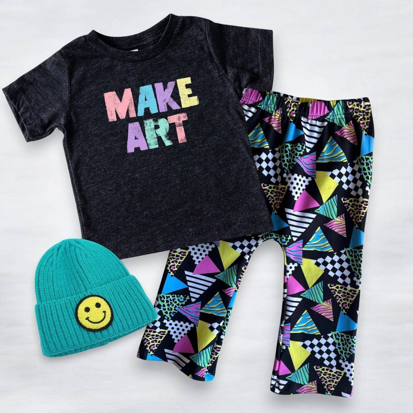 Kids Graphic T-Shirt - Make Art Tee