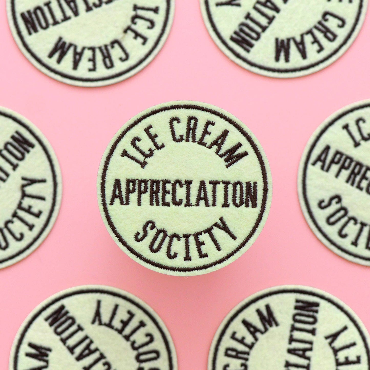Ice Cream Appreciation Society - Mint - Embroidered Patch