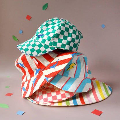 Shark Reversible Bucket Hat 3-6 Years