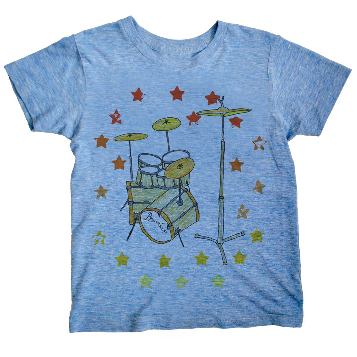 Drums - Kids Triblend Tee