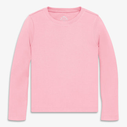 Kids long sleeve rib tee