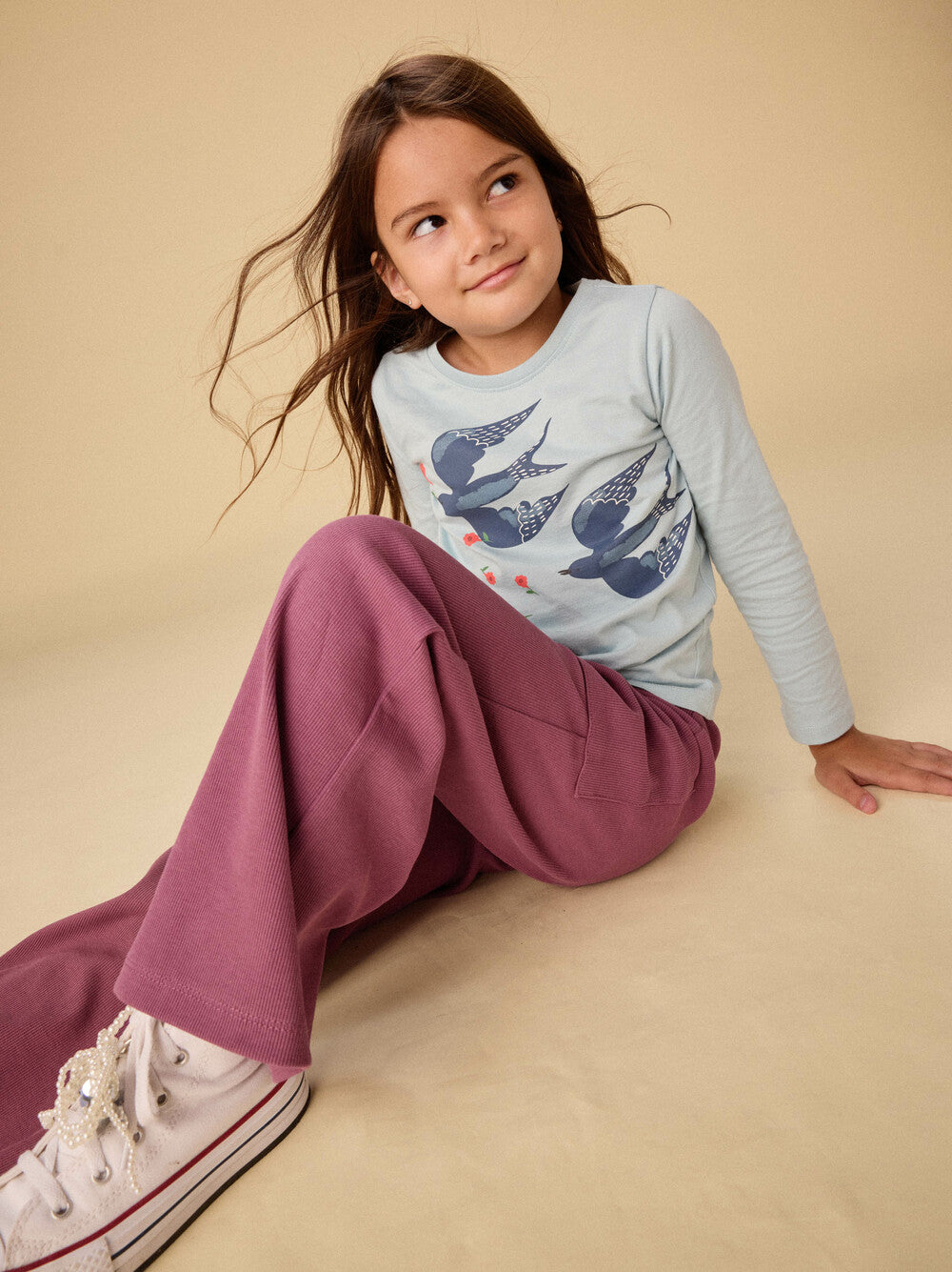 Cassis Flare for Fun Pocket Pants