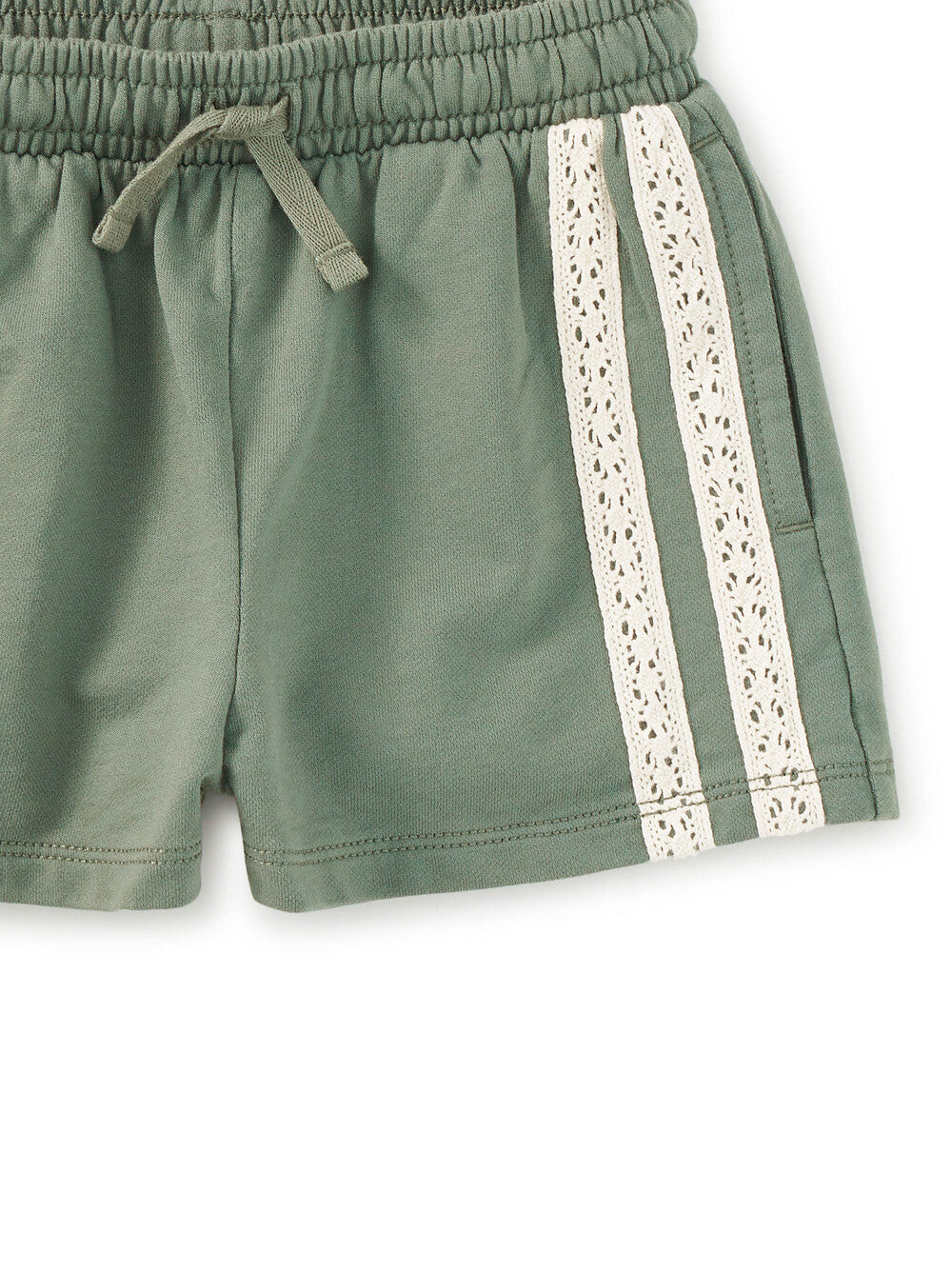 Rosemary Crochet Sporty Shorts