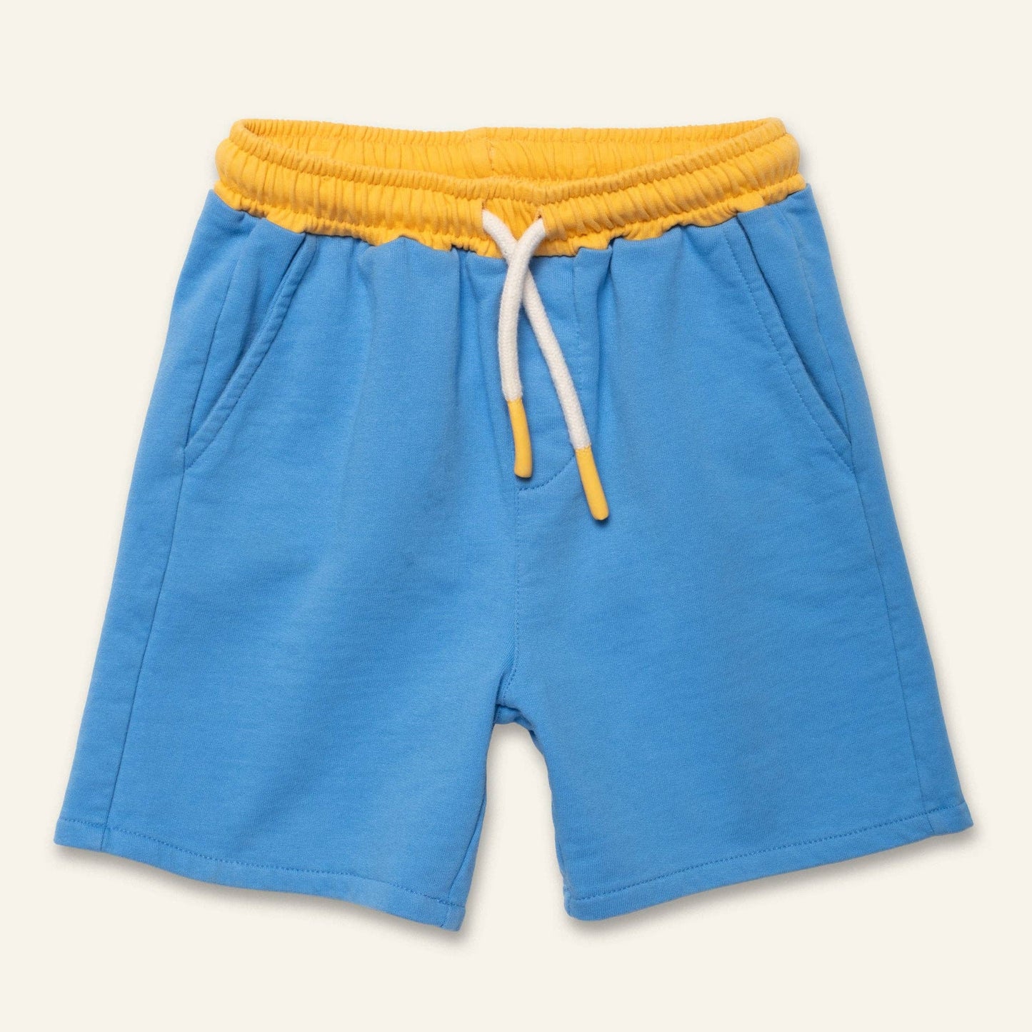 Recycled Cotton Colorblock Short