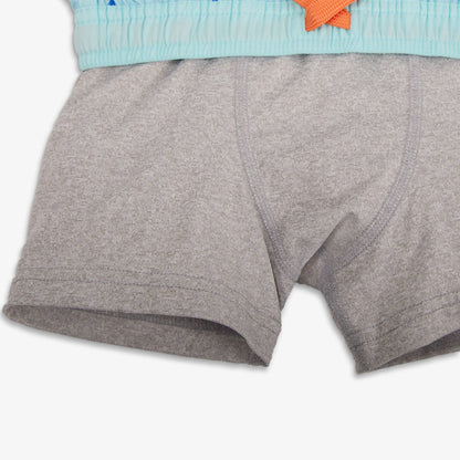 Kids Swim Trunk In Stripe