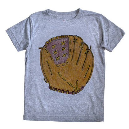 Baseball Glove - Kids Triblend Tee