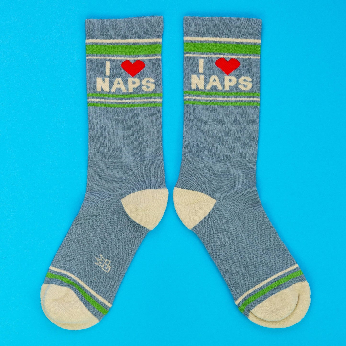 I ❤️ Naps Gym Crew Socks