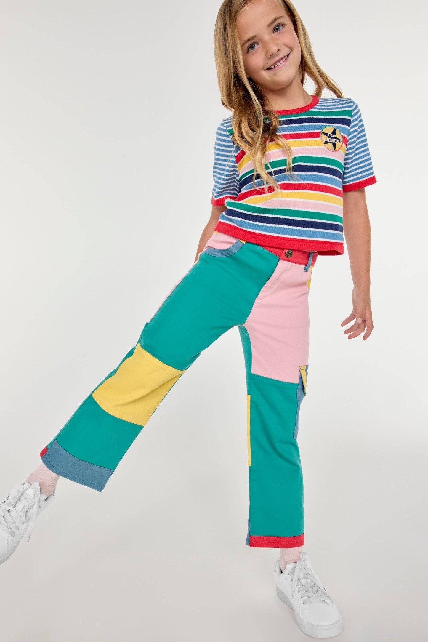 Primary Patchwork Pants
