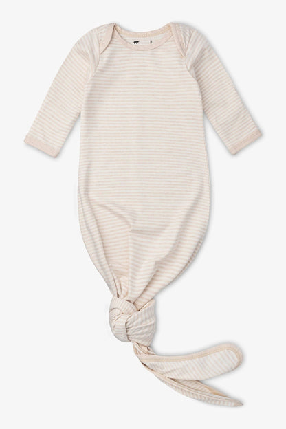 2-Pack Knot It Baby Gowns-Cream