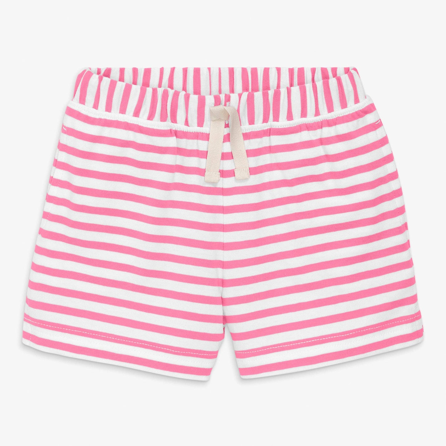 Baby play short in stripe