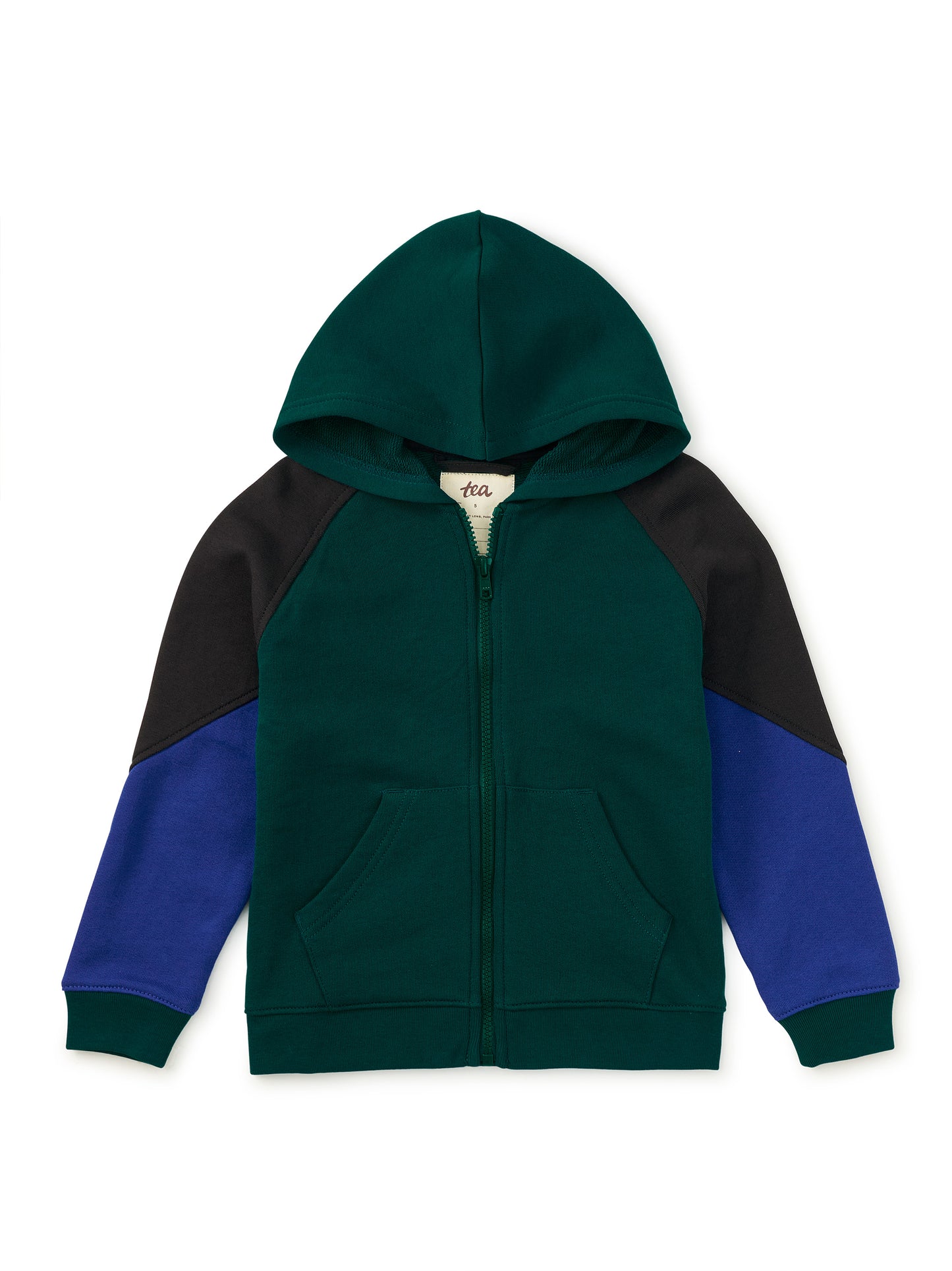 Jade Colorblock Hoodie