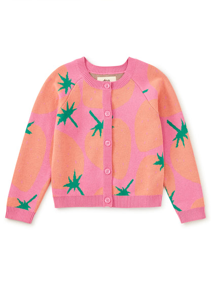 Strawberry Iconic Cardigan