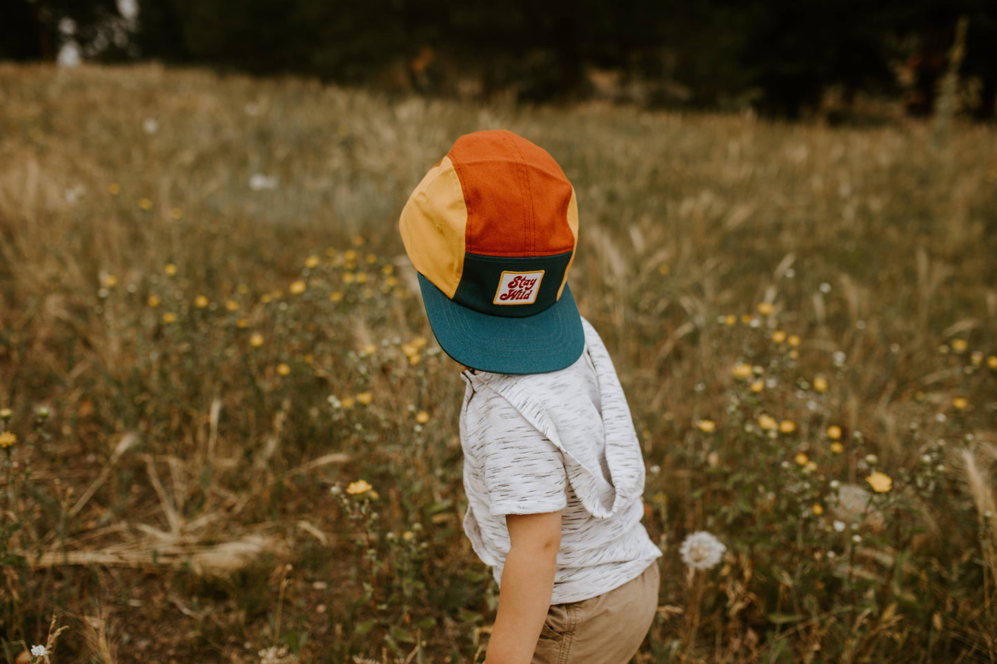 Baby/Toddler & Youth Five-Panel Camp Hat | Stay Wild