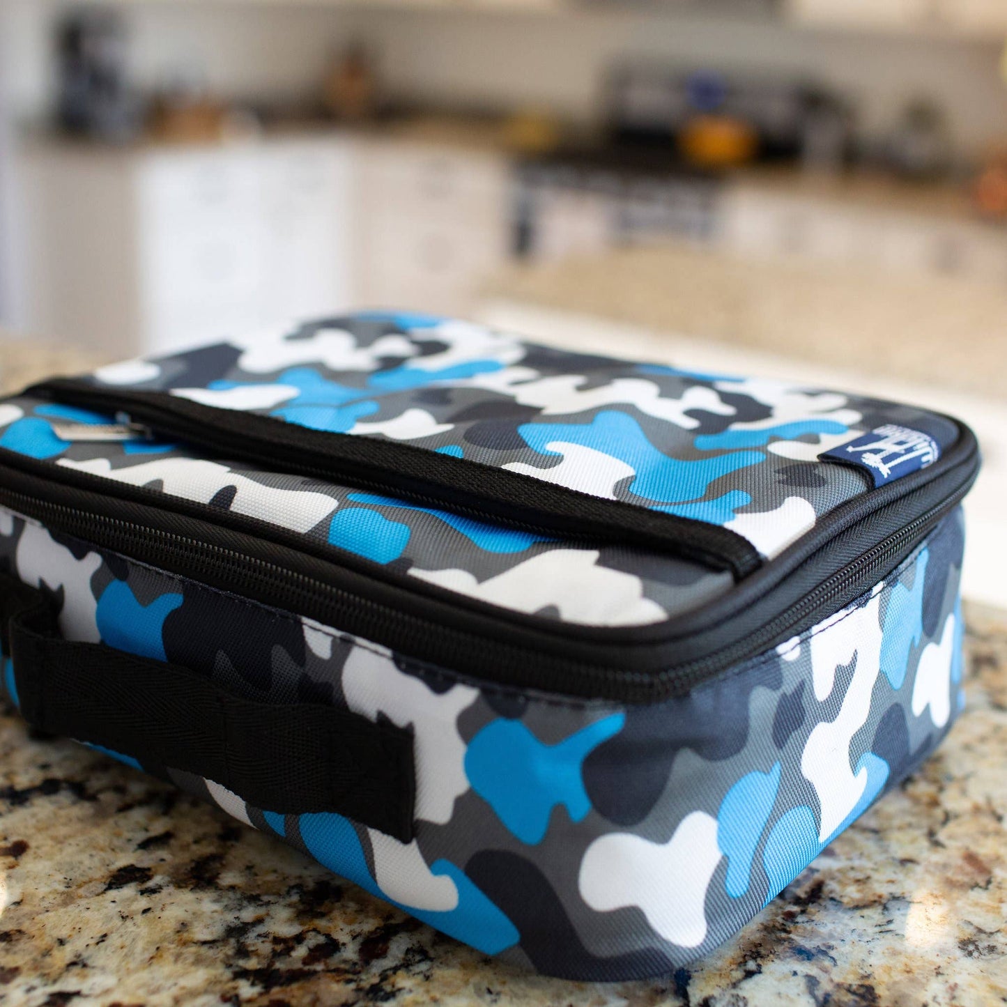 Blue Camo Lunch Box