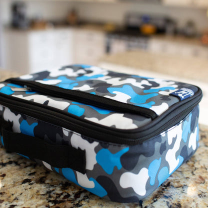 Blue Camo Lunch Box