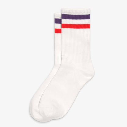 Adult grown-ups double ringer socks