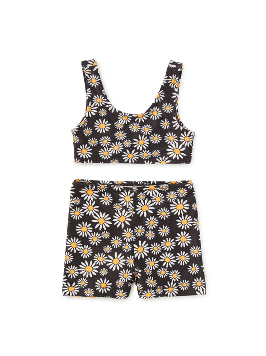 Tankini & Board Shorts Swim Set - Daisy Days