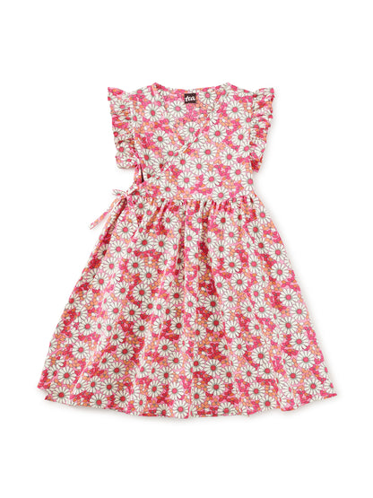 Full Sweep Wrap Dress - Daisy Deluxe