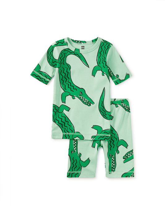ZigZag Crocodile Pajama Set