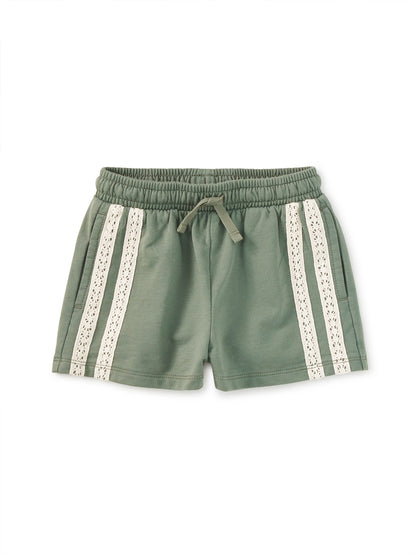 Rosemary Crochet Sporty Shorts