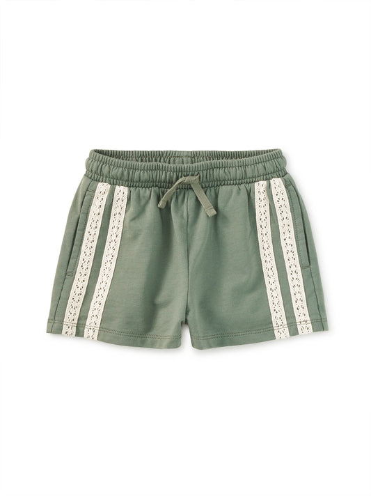 Rosemary Crochet Sporty Shorts