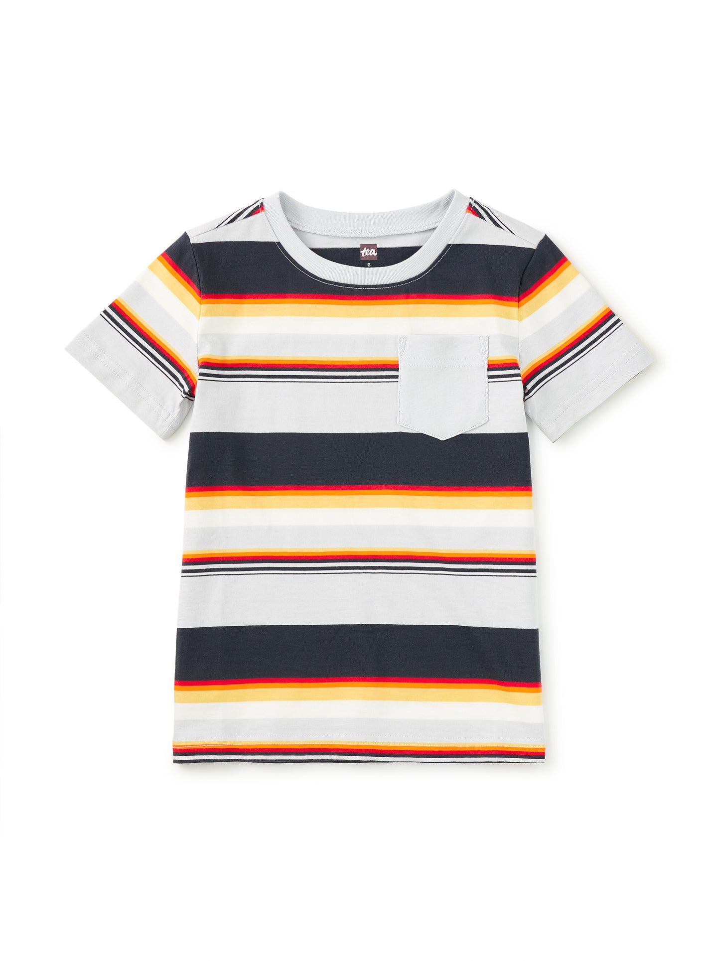 Dusk Stripe Pocket Tee