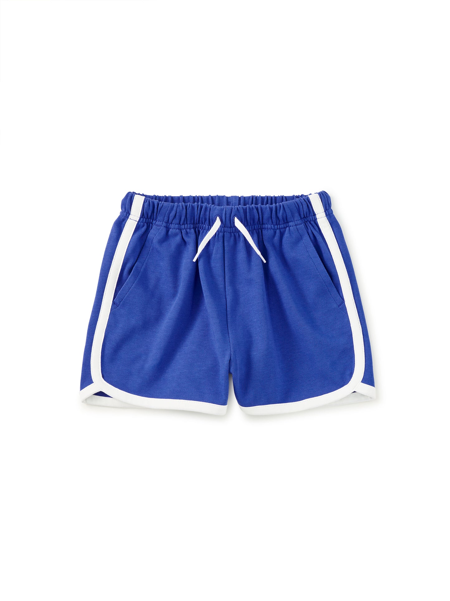 Sporty Ringer Shorts - Majorelle Blue