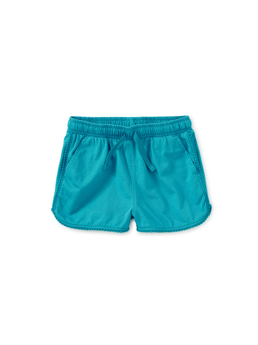 Pom-Pom Shorts - Bondi Blue