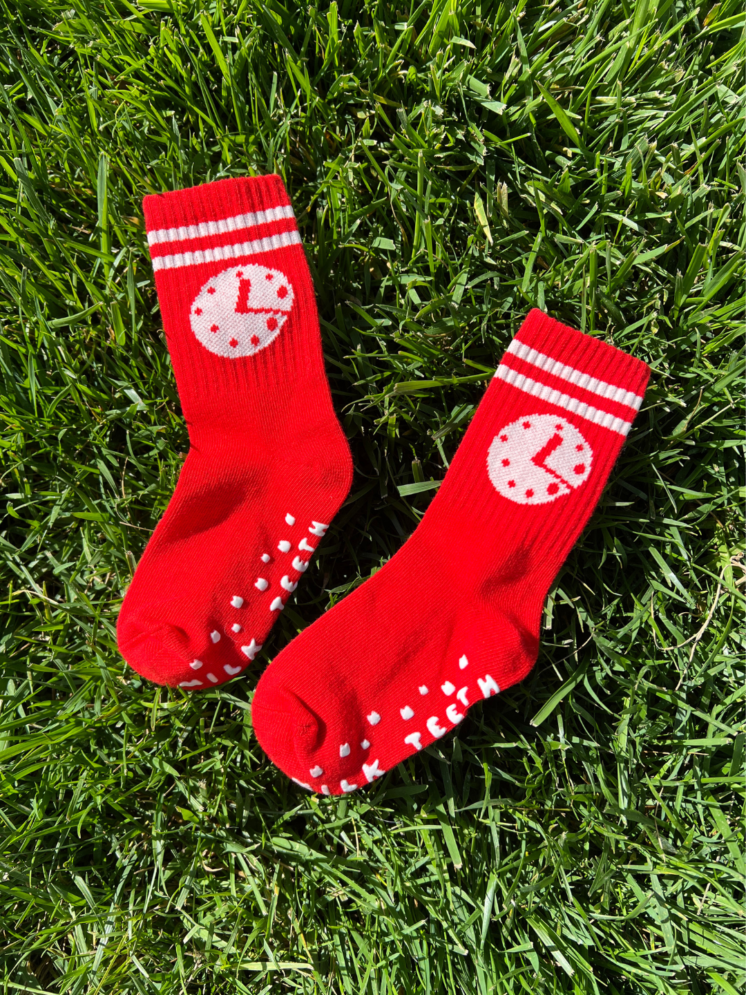 RIBBED GRIP SOCK