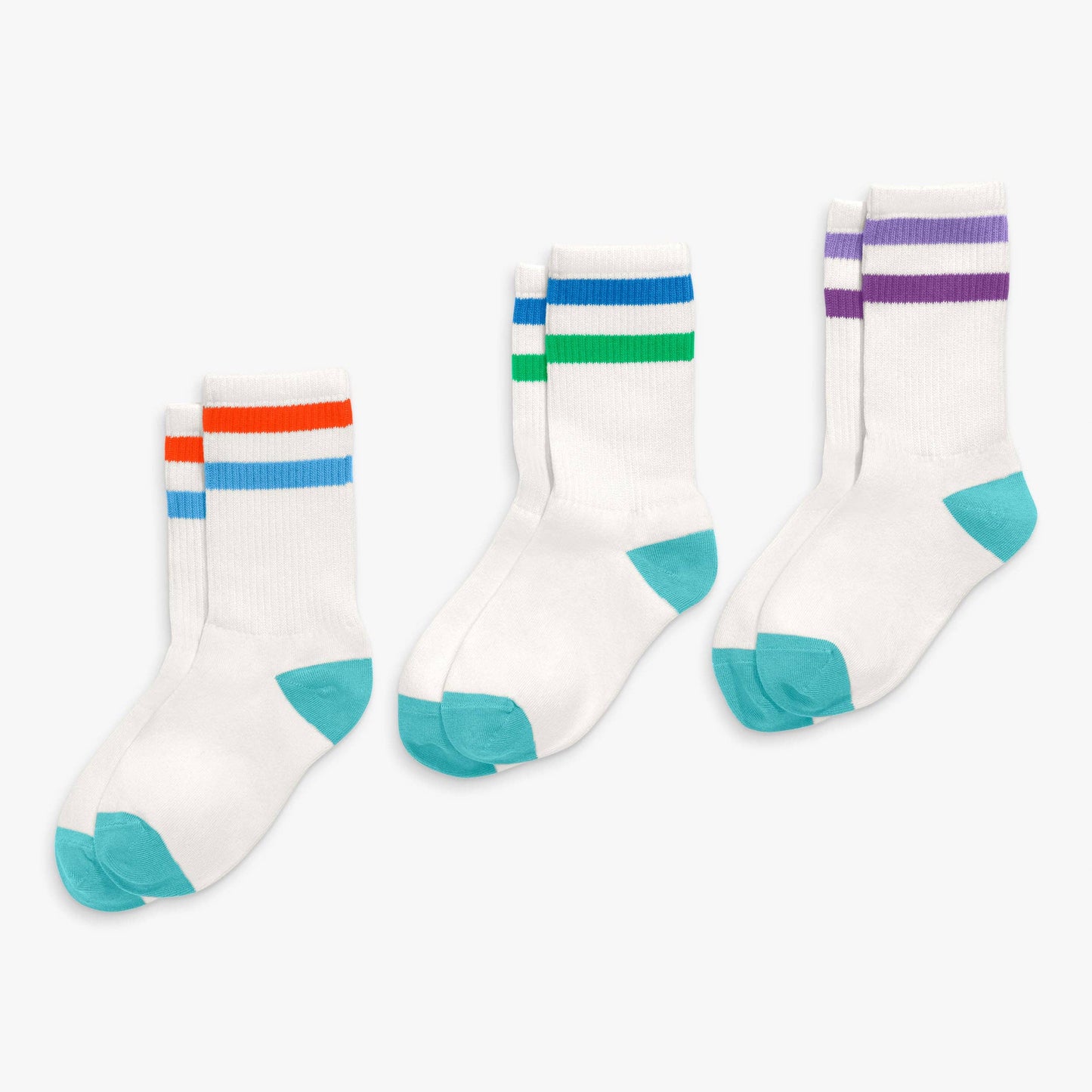Kids athletic sock 3-pack