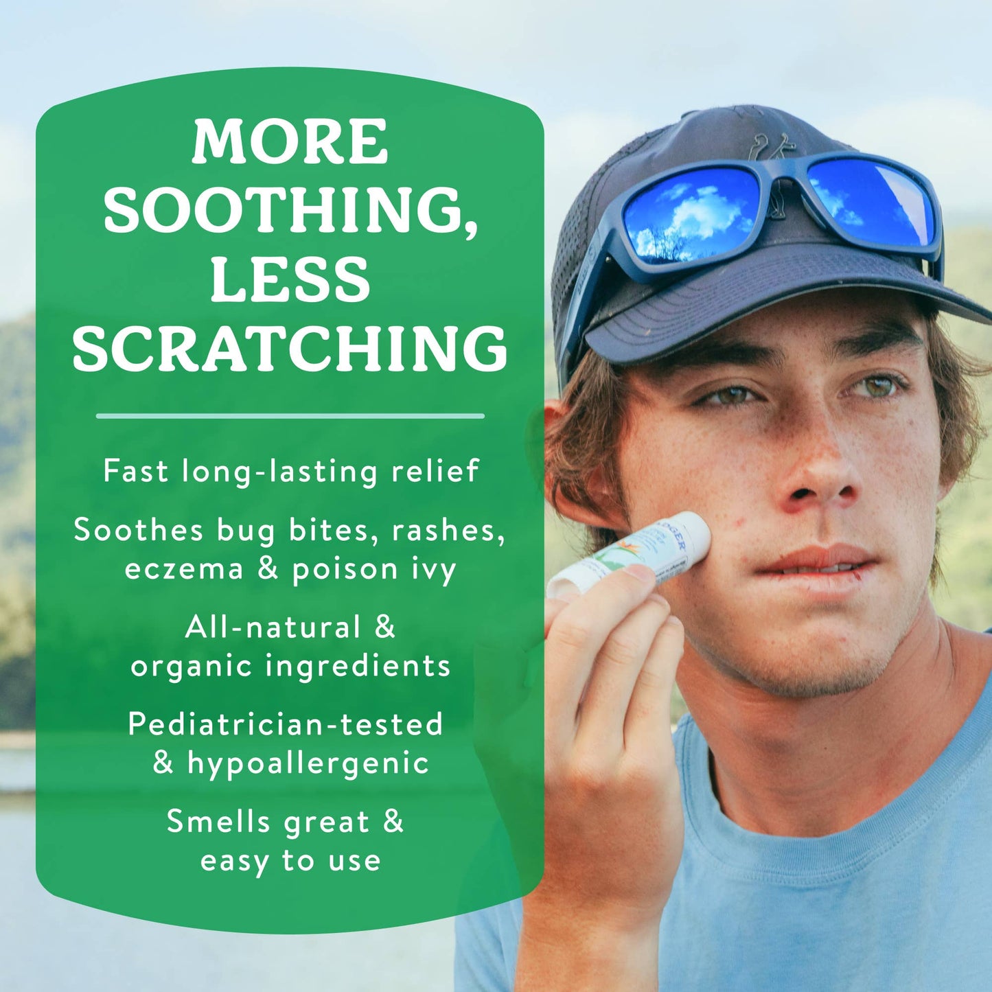 Badger Itch Relief Stick, Anti-Itch Cream for Bug Bites 12ct