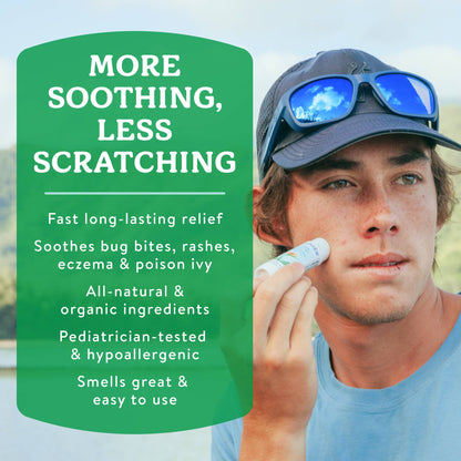 Badger Itch Relief Stick, Anti-Itch Cream for Bug Bites 12ct