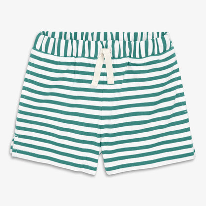Baby play short in stripe