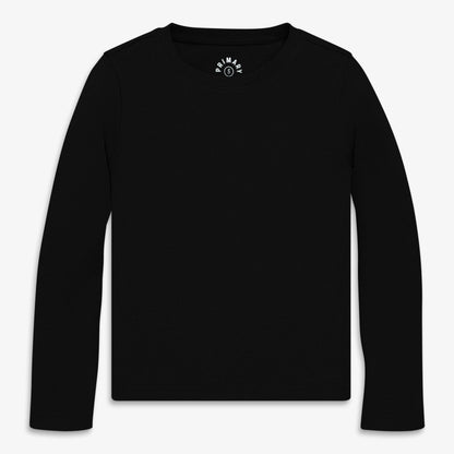 Kids long sleeve rib tee