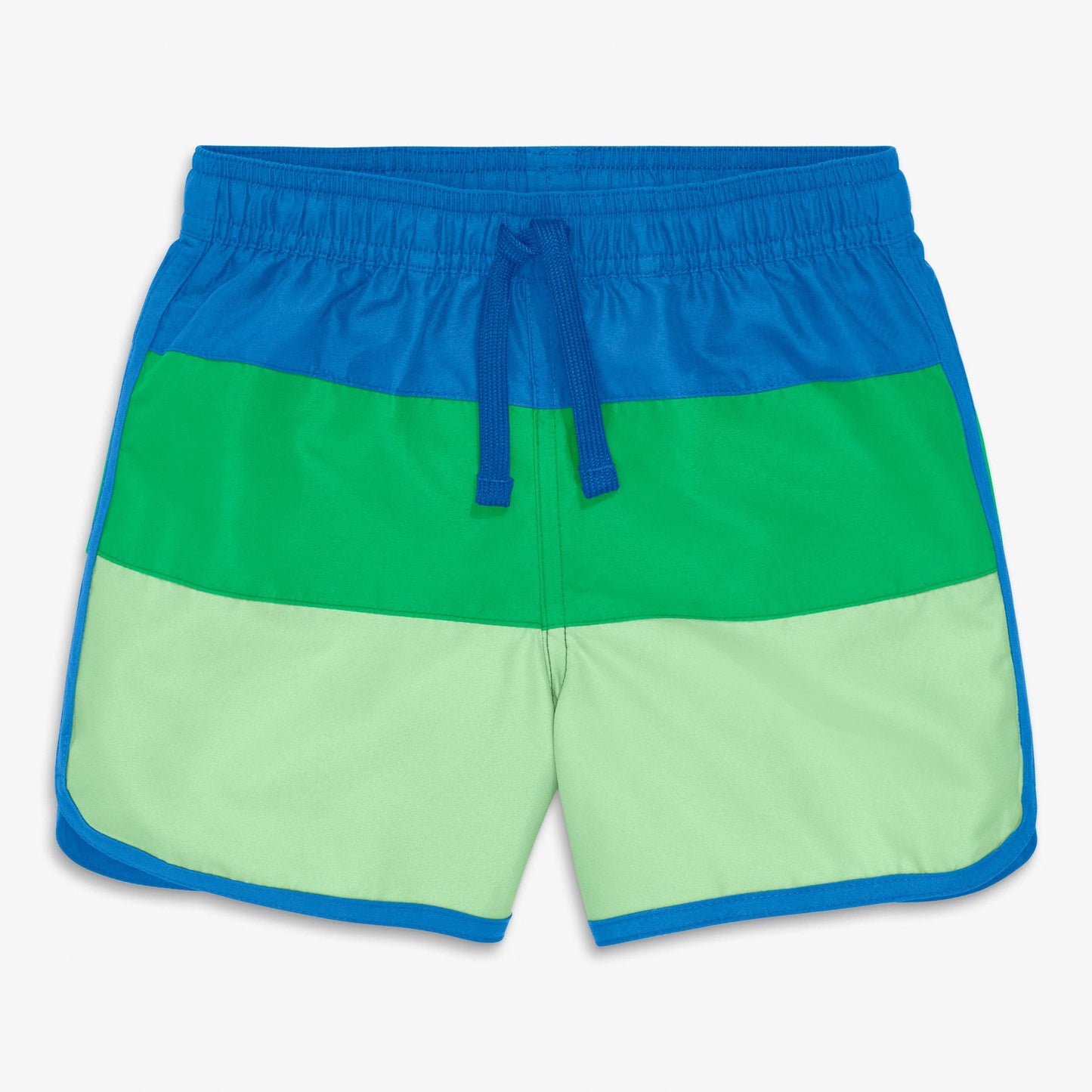 Kids color block board short