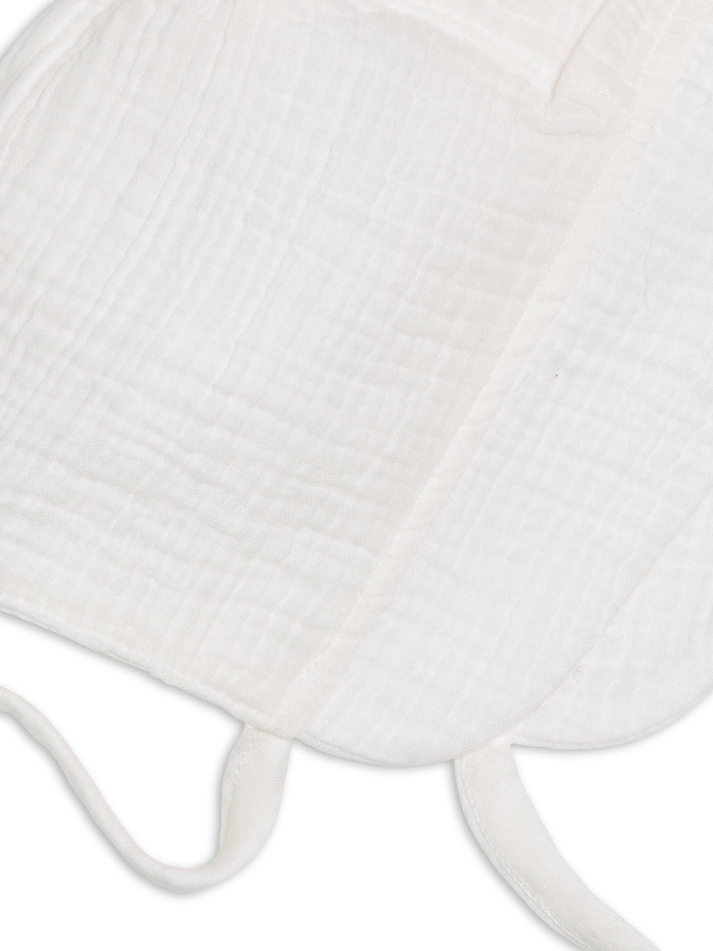 Muslin Bonnet - Coconut