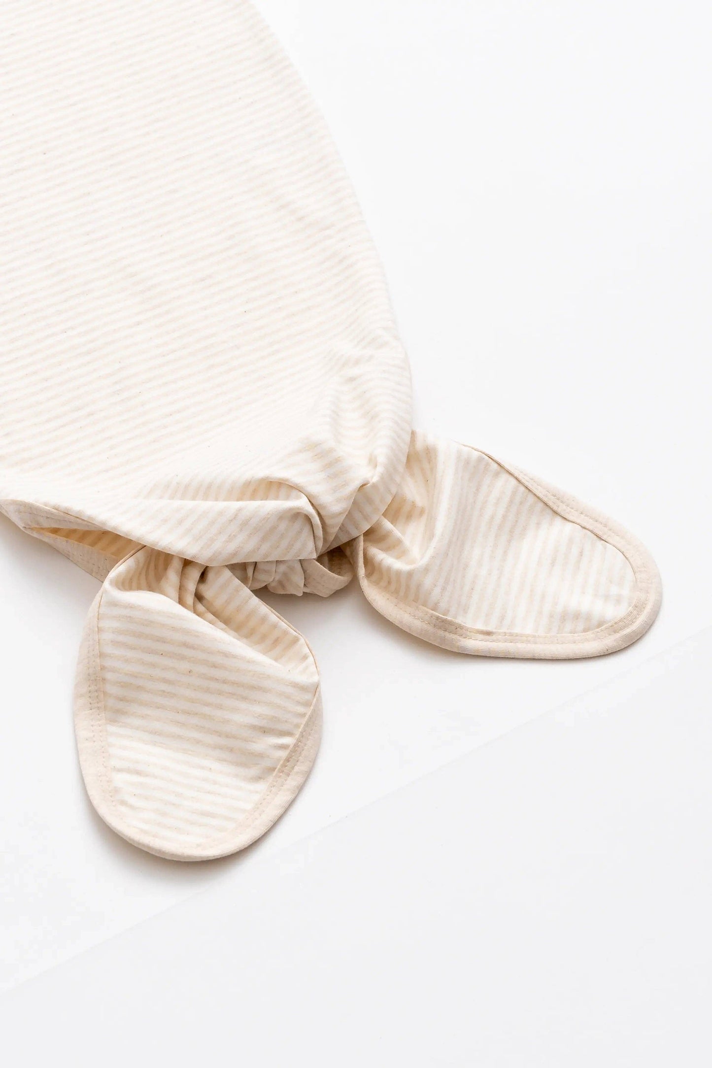 2-Pack Knot It Baby Gowns-Cream