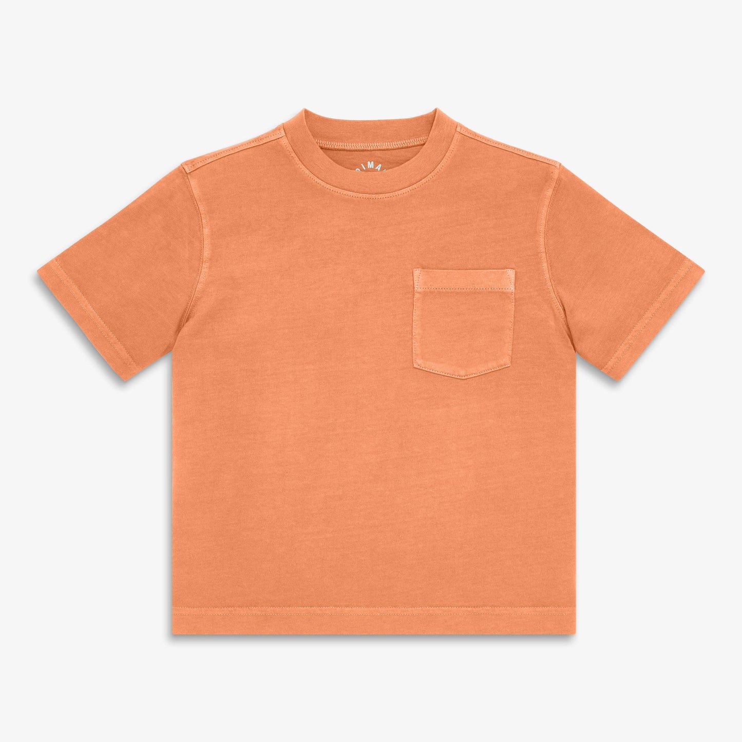 Kids garment-dyed easy pocket tee